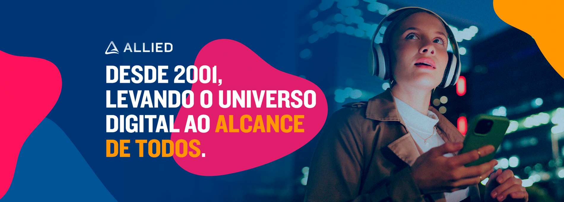 Banner Bem-vindo ao novo site da Allied.