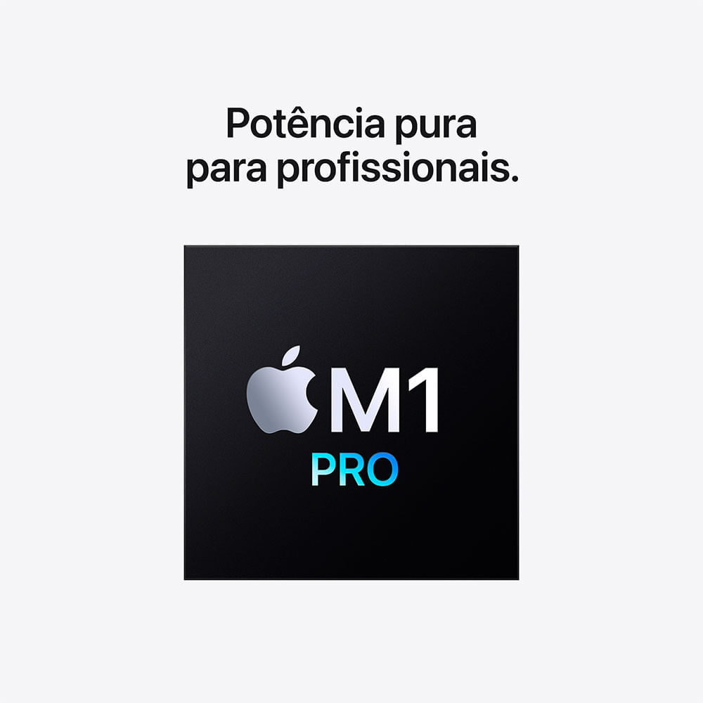 14-INCH MACBOOK PRO M1 PRO - 8C CPU/14C GPU/512G-BRA - SPACE GREY - Imagem 5